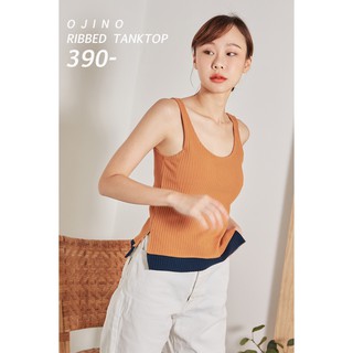 OJINO RIBBED TANKTOP