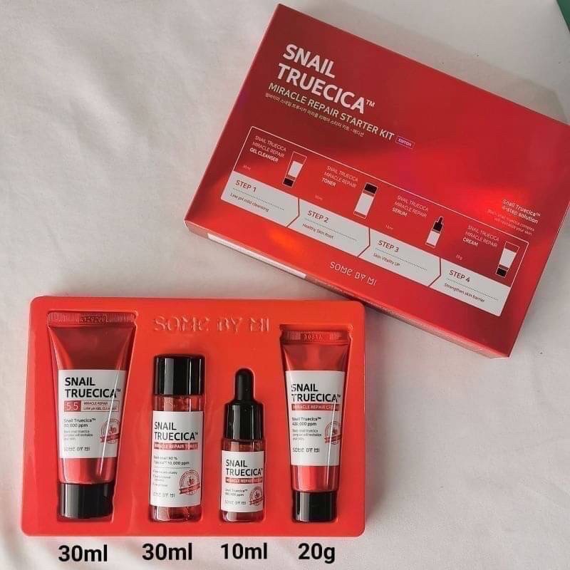 SOME BY MI Snail Truecica Miracle Repair Starter Kit 4 Items