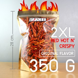 [PIXIE] CRISPY CHILLI พริกกรอบ พริกคั่วงา ขนาด 350 กรัม