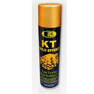 BOSNY สีสเปรย์ สีทอง KT GOLD EFFECT No.184 Pagoda Gold