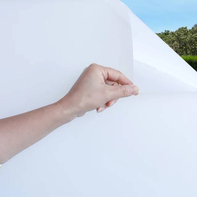ฟิล์มฝ้าขาว ทึบแสง แสงผ่านได้ 3%  ฟิล์มตกแต่งภายใน White Opacities Film