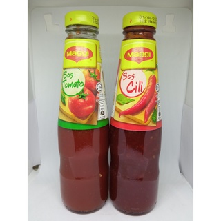 ซอสพริก แม็กกี้และซอสมะเขือเทศ  (Maggi Chilli Sauce )340g HALAL