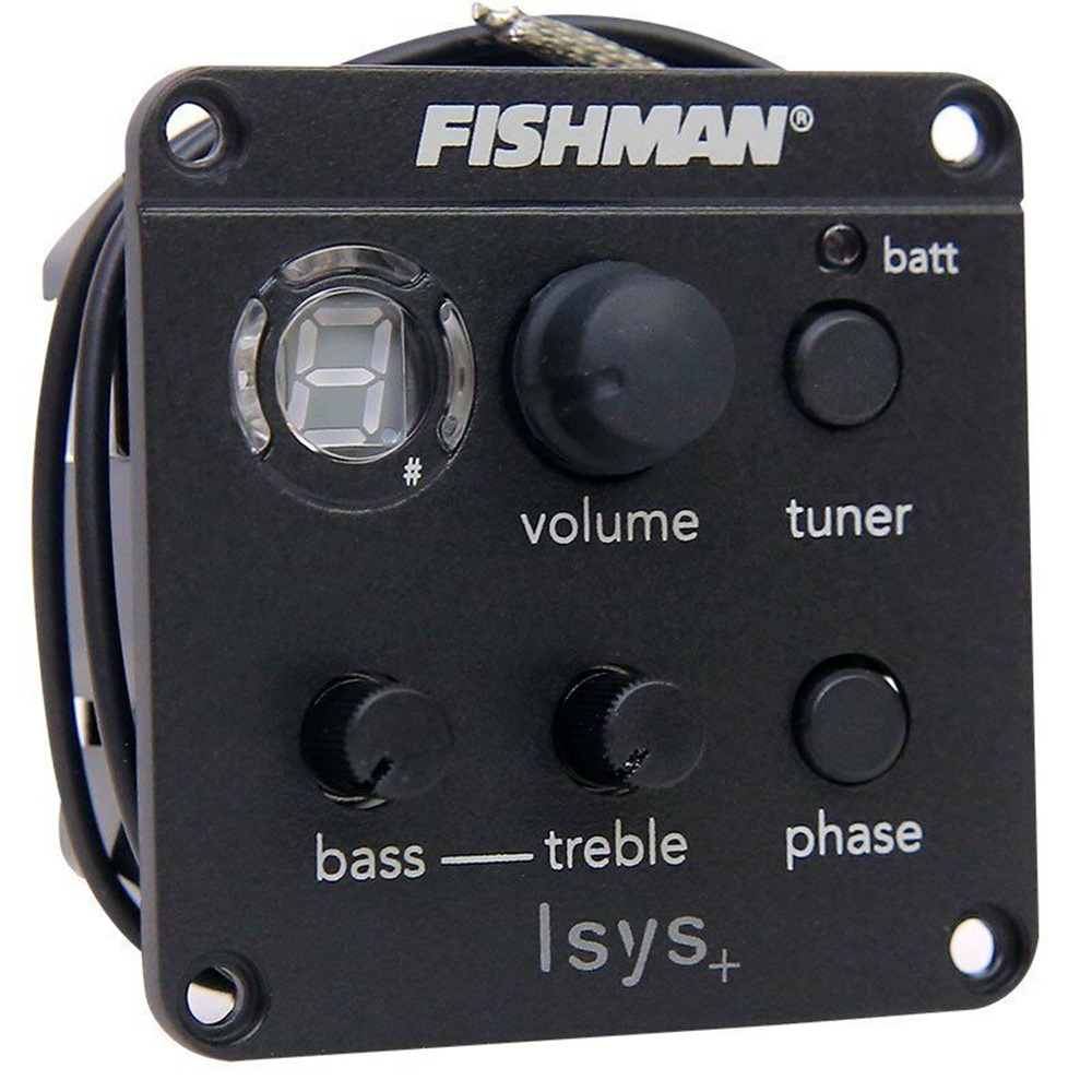 fishman isys+onboard preamps pickup box สําหรับกีตาร์ไฟฟ้า/อะคูสติก eq