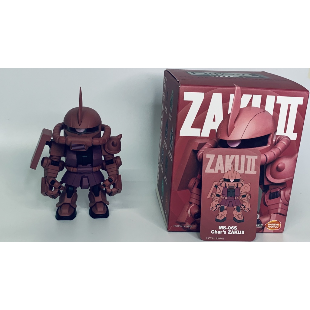 [สินค้า พร้อมส่ง!!] งานสะสม QMSV-MINI  MS-06 ZAKU II Series แบบแยกกล่อง(ZakuII MS-06S Char’s ZAKU II