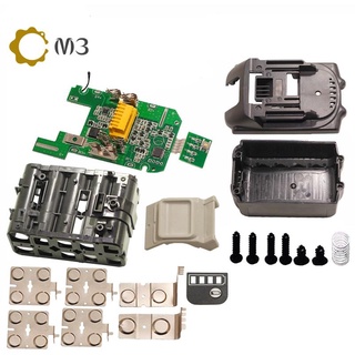 เคสพลาสติก Pcb สําหรับ Makita 18V แบตเตอรี่ Bl1840