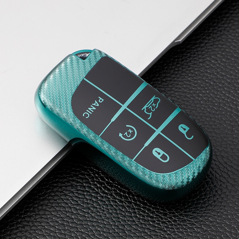 Soft TPU Car Remote Key Case Cover for Jeep Grand Cherokee Chrysler ...