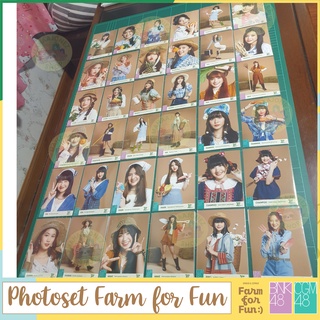 [ชุด1] ใบเศษ Photoset Farm For Fun BNK48 CGM48 เจนนิษฐ์ แก้ว มิวสิค โมบายล์ น้ำหนึ่ง ปัญ มิวนิค ผักขม มาร์มิ้งค์ สิตา