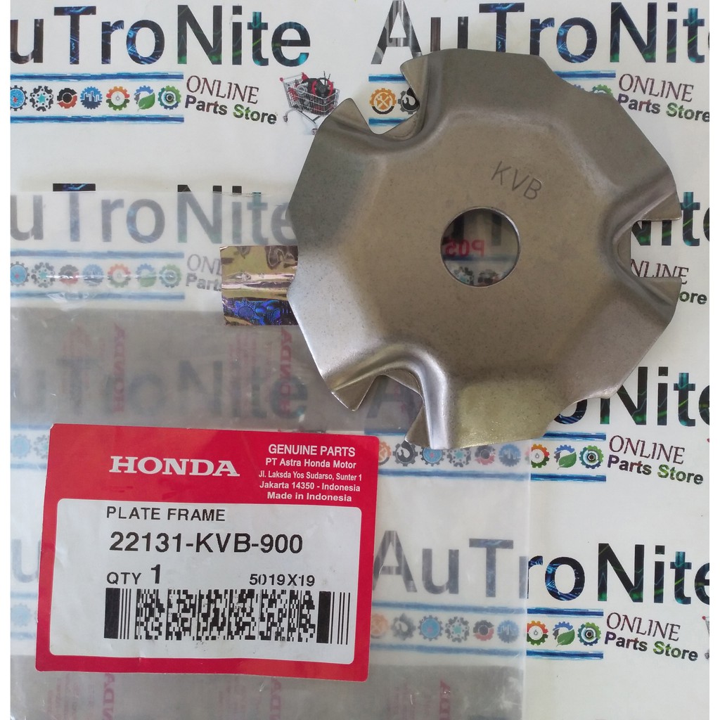 แผ่นกรอบ Ramp Push Cover Roller Housing 22131-KVB-900 Original Honda Vario Scoopy Spacy Beat 110 FI 