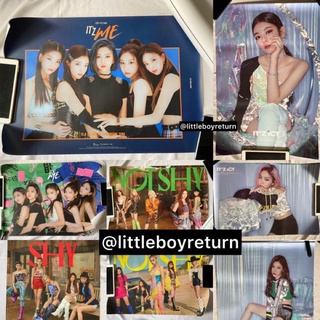 อัลบั้มเปล่า/โปสเตอร์ ITZY - IT’Z ICY / It’z ME / Not shy สภาพสะสมค่ะ พร้อมส่ง