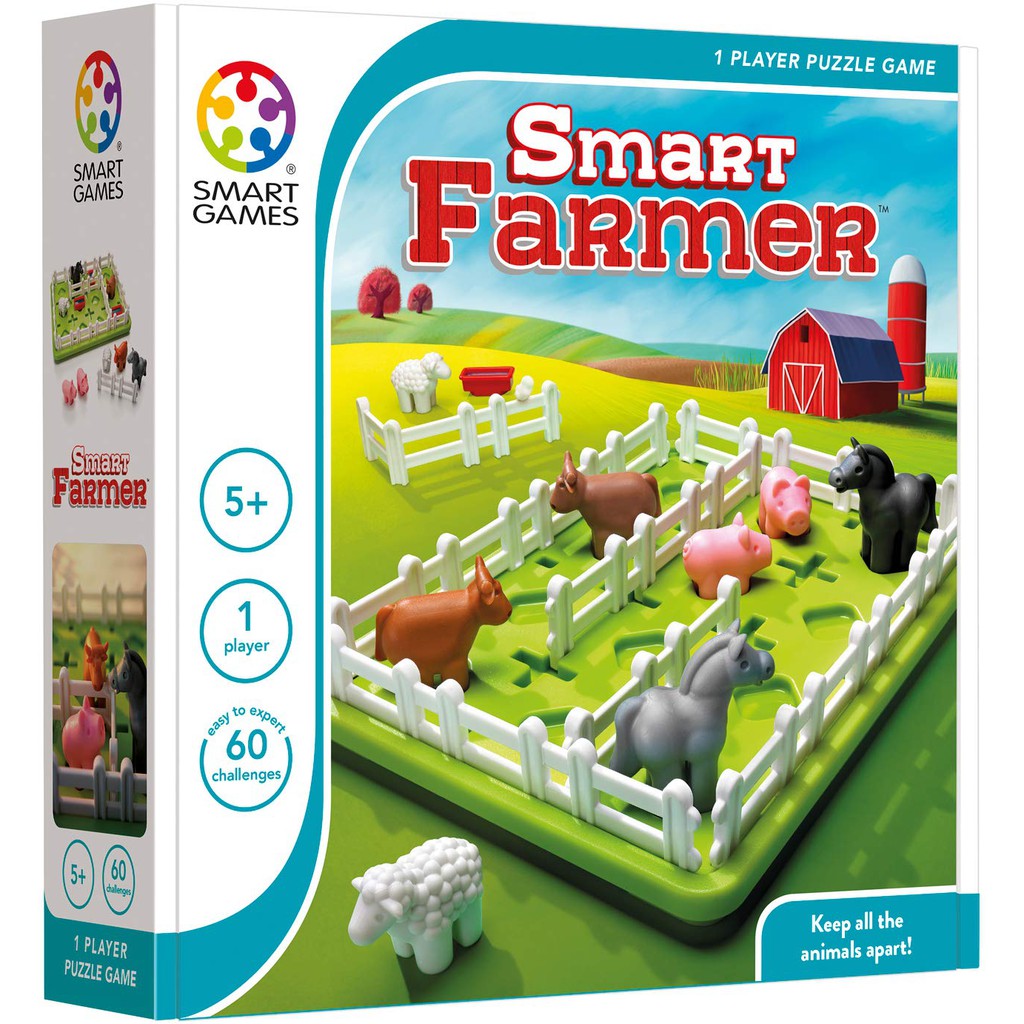 SMART GAMES, Smart Farmer ของเล่นฝึกสมอง เสริมเชาว์ สำหรับเด็ก 5 ปีขึ้นไป