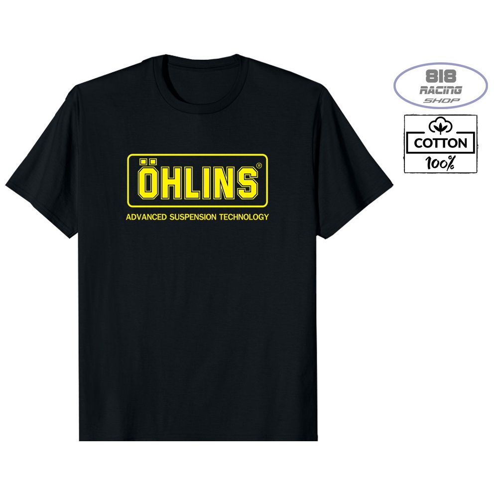 เสื้อยืด RACING เสื้อซิ่ง [COTTON 100%] [OHLINS] [2]