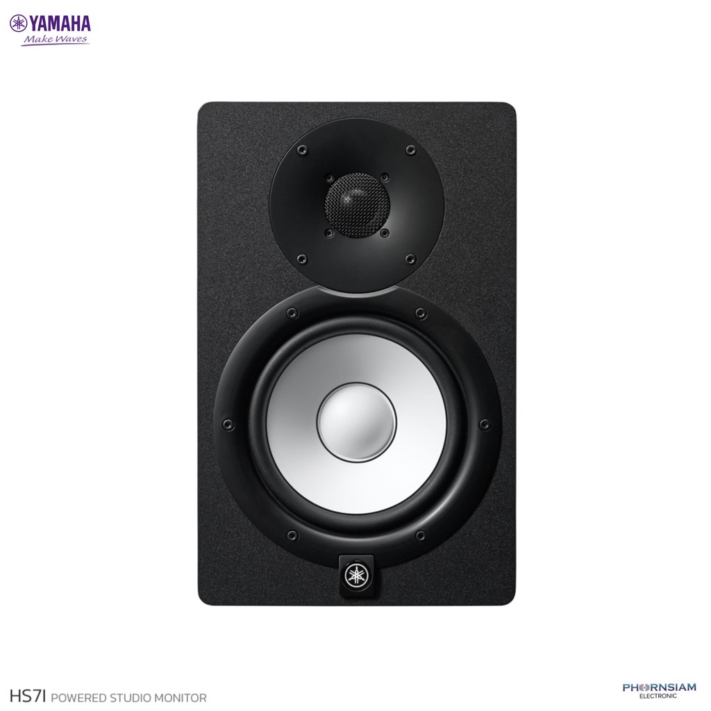 Yamaha HS7I Yamaha HS7IW เป็นตู้ลำโพงแบบ 2 ทาง Bi-Amped Powered Studio Monitor ขนาด 95 วัตต์ (60-wat