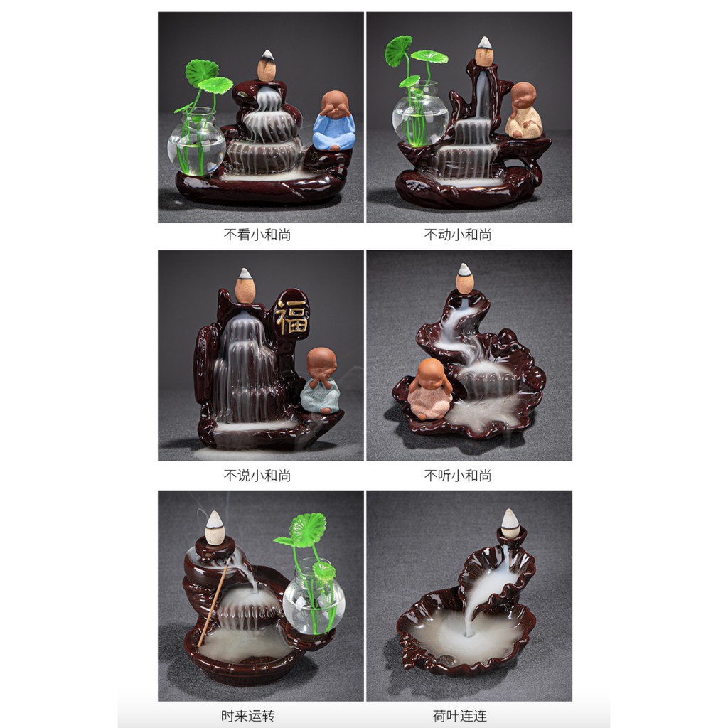 🧧💥สายมู ห้ามพลาด เชิงวางกำยานควันน้ำตก ไซส์ XL / Y หยก แถมฟรี กำยาน 20 ดอก !!! ไหว้พระ สวดมนต์ ✨ - รูปที่ 7