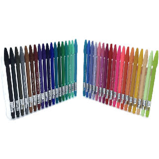 (ชุดที่ 1/2) Monami Plus Pen 3000 โมนามิ พลัสเพน ปากกา 36 สี แยกด้าม