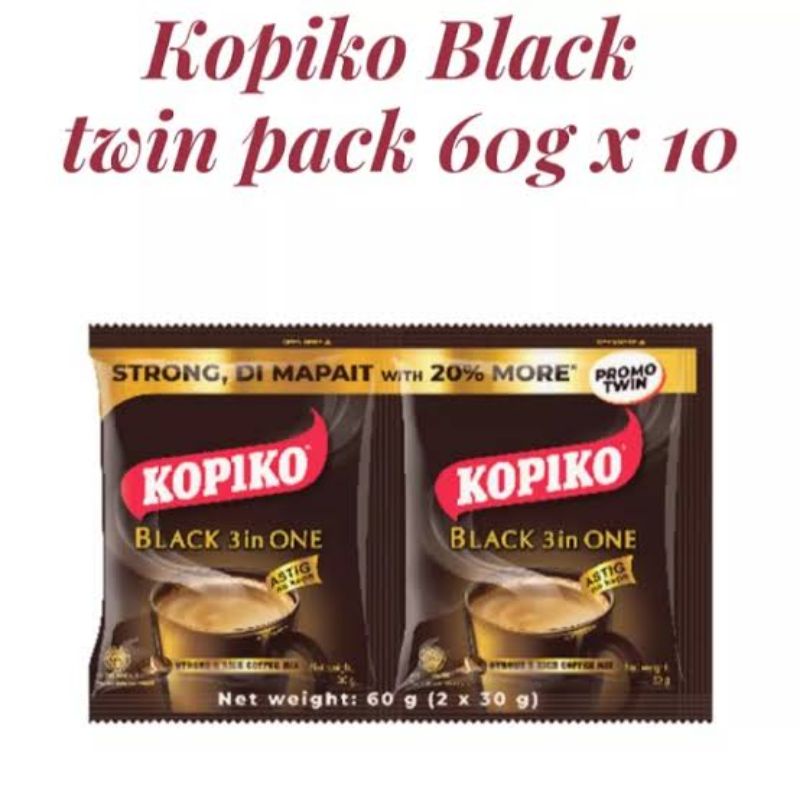 Kopiko Twin Black Coffee