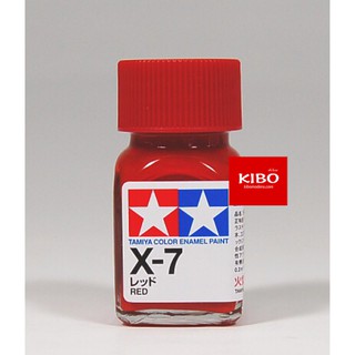 สีสูตรอีนาเมล TAMIYA X-7 Red (10 Ml)