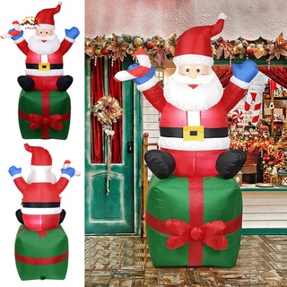 ราคาถูก Inflatable Santa Claus Outdoors Christmas Decoration Yard Arch Ornament for Garden tiktok