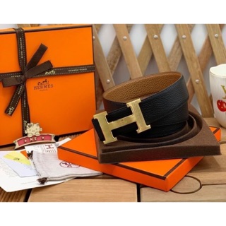 Hermes belt 40 mm(box set ) หนังแท้ สามารถเลือกหัวและสีสายแมทกันเองได้