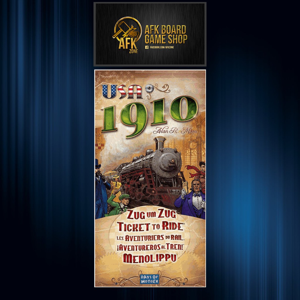 Ticket to Ride USA 1910 - Board Game