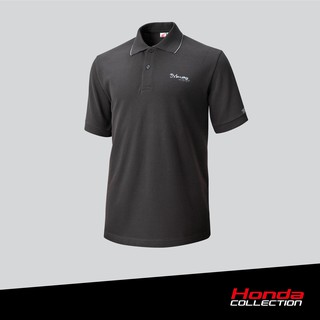 [Collection 2021] Honda LADY POLO Gray เสื้อโปโล ฮอนด้า ผู้หญิง เทาเข้ม