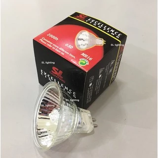 SL LIGHTING | Halogen MR16 หลอดฮาโลเจน ขั้ว MR16 มีกระจกและไม่มีกระจก รุ่น SL-9-JCDR-220V 50W, SL-9-JCDR+C 220V 50W