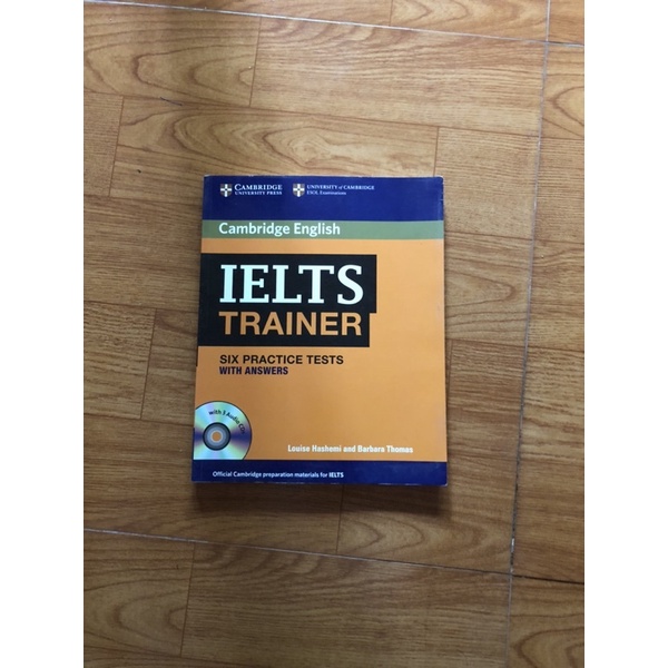 หนังสือ IELTS trainer พร้อม cd