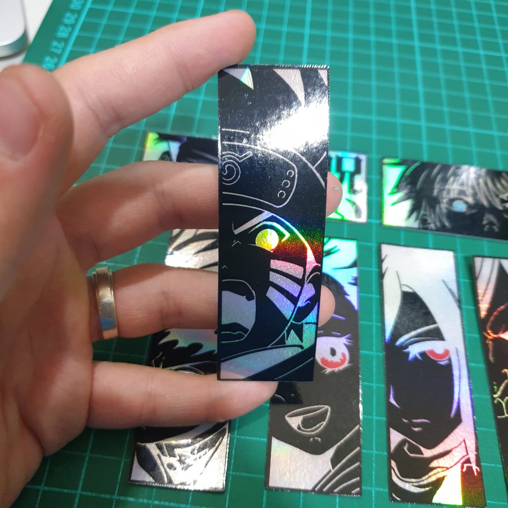 สติกเกอร์ ลายการ์ตูนอนิเมะ S0186 - BW - Hero