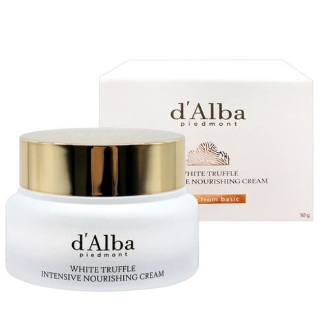 [NEW] D’ALBA White Truffle Intensive Nourishing Cream 50g | Shopee Thailand