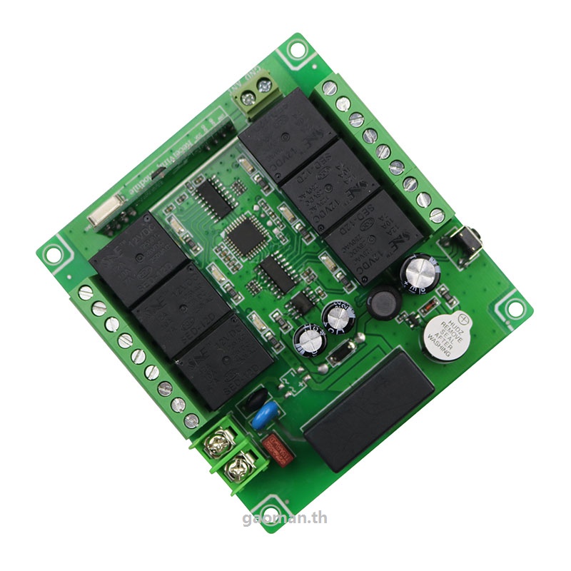 รีเลย์สวิตช์รีโมตคอนโทรลไร้สาย 110V 220V 6CH 220V เอาท์พุตวิทยุ RF 30 ...