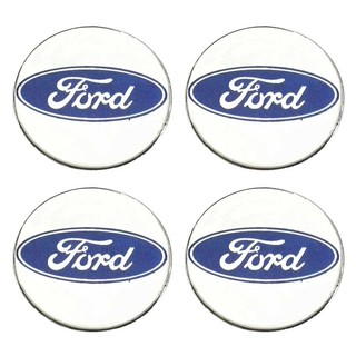 50mm. สติกเกอร์ FORD สติกเกอร์ติดดุมล้อ สติกเกอร์เรซิ่น กว้าง 50 มิล.(5เซนติเมตร)