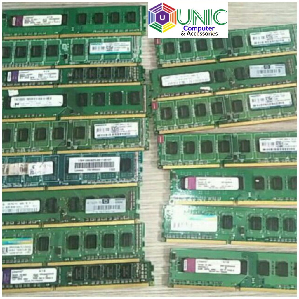 RAM สําหรับเดสก์ท็อปพีซี 1GB และ 2GB DDR2 Mix Brand