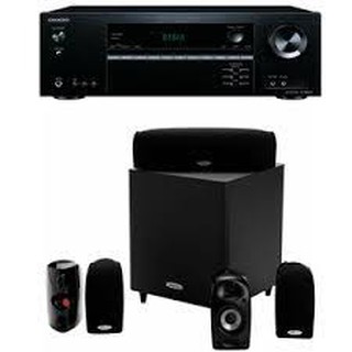 ONKYO  TX-SR393 + POLK  TL1600  5.2ch  set