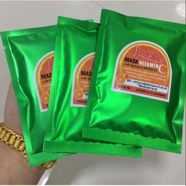 🍊🍊Lada Mask Vitamin C 🍊🍊
💖มาร์ควิตามินซี LADA
