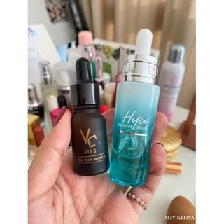💥พร้อมส่ง | ถูก | ของแท้💯เซรั่มวิตซีน้องฉัตร ไฮย่า บูสเตอร์ เซรั่ม