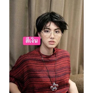 buybuytech blue902 Computer glasses แว่นตากรองแสง แว่นกรองแสง ทรงกลม งานพรีเมี่ยม (กรองแสงคอม กรองแสงมือถือ ถนอมสายตา)