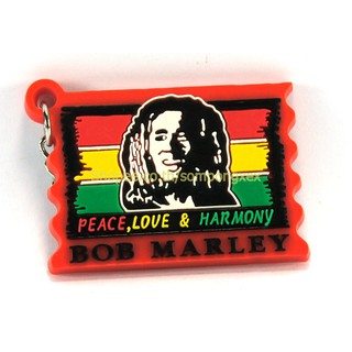 BOB MARLEY  พวงกุญแจ ยาง เท่ๆ  ห้อยกระเป๋า  รถมอเตอร์ไซค์ รถยนต์ สเก็ตบอร์ด ตบแต่ง ไม่เท่คืนได้ KCO190