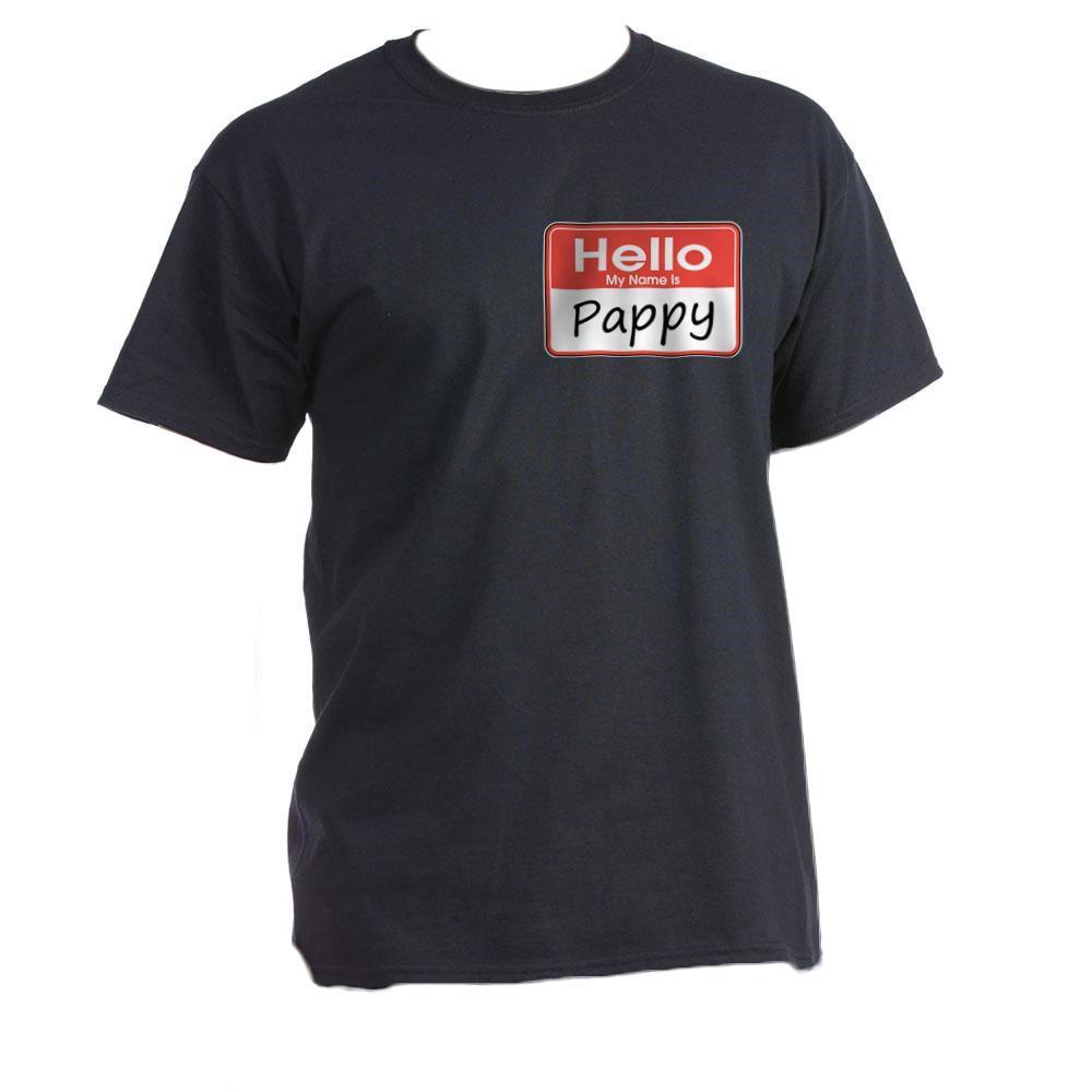 เสื้อยืด Hello My Name Is Pappy Cool Custom