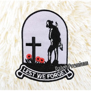 LEST WE FORGET - ตัวรีด (Size M) ตัวรีดติดเสื้อ