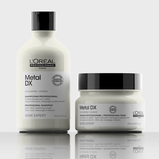 ลอรีอัล เมทัล ดีเอ็กซ์ แชมพู / มาส์ก Loreal Pro Metal Detox  สำหรับ ผมทำสี บาลายาจ ไฮไลท์