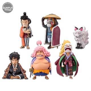 [ครบ Set 6 กล่อง] Banpresto WCF One Piece World Collectable Figure - Wanokuni 8 4983164175592 (Figure)