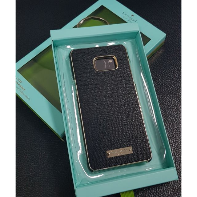 ล้างสต็อก ของแท้ 💯% : Kate Spade Saffino Wrap Case Coque Enrobee For Samsung Note7 / Note Fan Edition