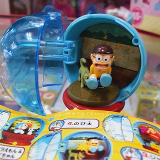 RARE แท้ แยกชิ้น BANDAI DORAEMON HEAD P.1 GASHAPON กาชาปอง โดราเอม่อน JAPAN นั่งทามแมชชีน โนบิตะ Nobita