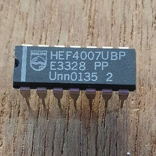 ไอซีHEF4007UBPขาย15ตัว120บาท