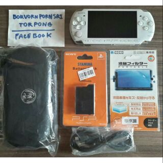 PSP3000 สีขาวมุข ครบชุด