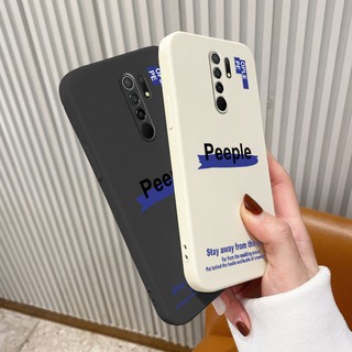 เคสโทรศัพท์ แบบซิลิโคนนิ่ม ลาย People ป้องกันเลนส์กล้อง สำหรับ Xiaomi Redmi 9 9A 9T