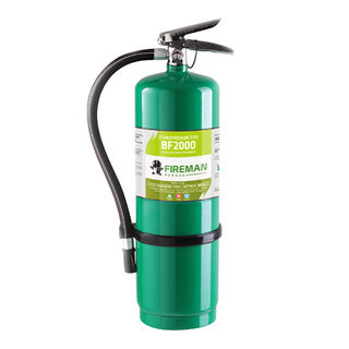 🔥HOT🔥 FIREMAN PRO เครื่องดับเพลิงชนิดน้ำยาเหลวระเหย รุ่น BF2000 ขนาด 10 ปอนด์ สีเขียว Fire Extinguishers