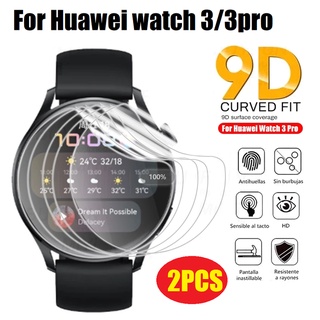 For Huawei Watch 3 , Huawei Watch 3 Pro Screen Protector 9D Curved Hydrogel Film For Huawei Watch 3Pro Film