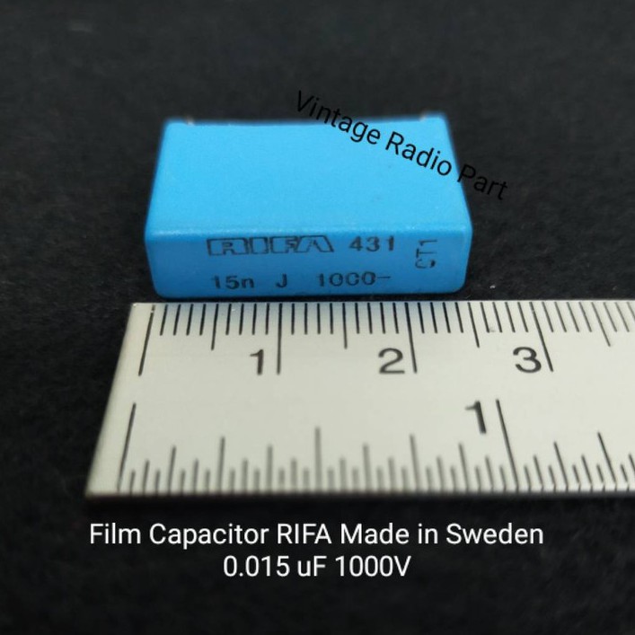 0.015uf 1000V Film Capacitor RIFA (ราคาต่อชิ้น)