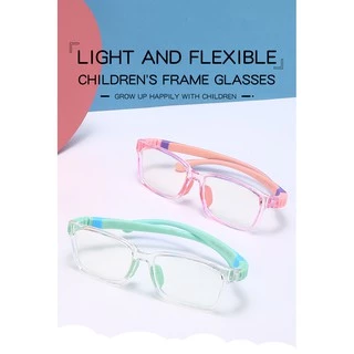 เเว่นตากรองแสงเด็ก เเว่นตาเด็ก เเว่นถนอมสายตา แว่นตา แว่นตากรองแสง สีฟ้า จากจอคอมหรือมือถือ Anti Blue Light Glasses