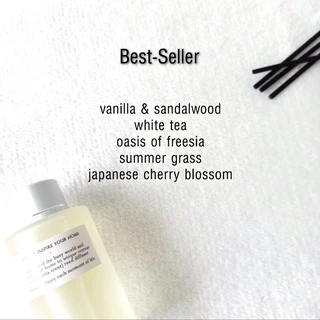Reed Diffuser 60ml ก้านไม้หอม ก้านไม้หอมปรับอากาศ ก้านน้ำหอม กลิ่นน้ำหอมในบ้าน